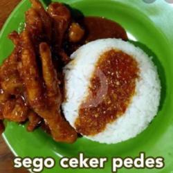 Nasi Ceker Pedas