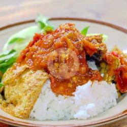 Nasi Telur Tempe Penyet