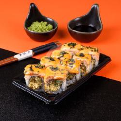 Aburi Salmon Mentai Roll (8 Pcs)