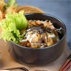 Nasi Ayam Karage ( Chicken Karage Bowl )