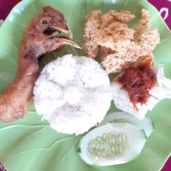 Nasi Kepala Ayam Kremes