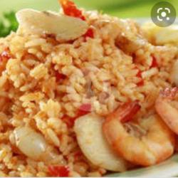 Nasi Goreng Cumi   Udang