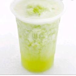 Es Kelapa Muda Syrup Melon Cup