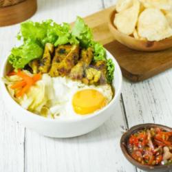 Nasi Ayam Pandan Sambal Matah