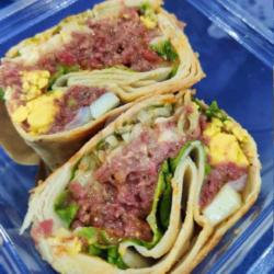 Beef Cornet Salad Wrap