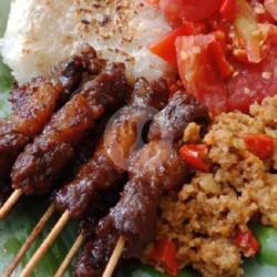 Sate Maranggi Campur Lemak/tusuk