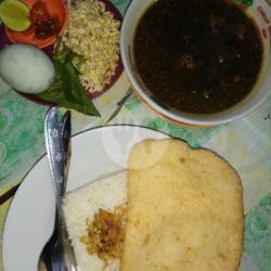 Nasi Rawon Kikil Lengkap