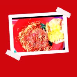 Nasi Indomie Telor Sambal Komes