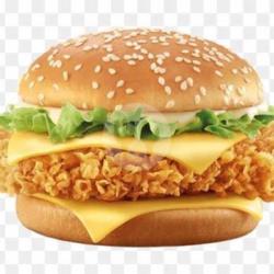 Double Cheese Chicken Burger