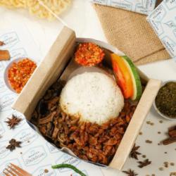 Sego Sambel Usus Lombok Ijo
