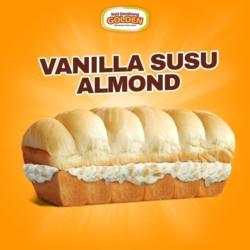 Roti Gembong Golden Vanilla Susu Almond