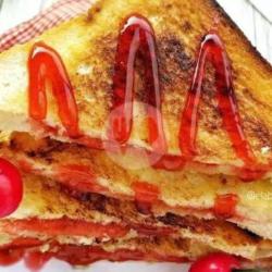 Roti Bakar Strowberry