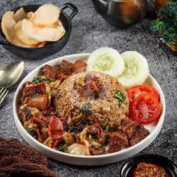 Nasi Goreng Mawut Babat Sapi