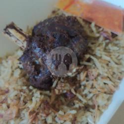 Promo Murah 2 Porsi Nasi Kebuli Kambing   Free 1 Porsi Nasi Kebuli Kambing Goreng Untuk Driver