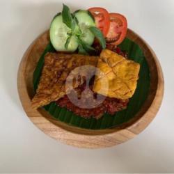 Paket Nasi Tahu Tempe Penyet   Teh