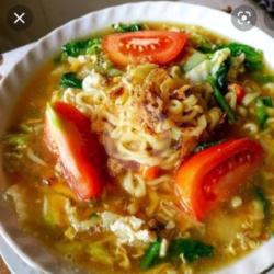 Mie Rebus Kuah Nyemplung Hott