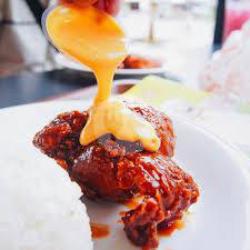 Paket Ayam Lumpur   Nasi