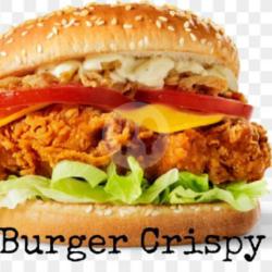 Burger Daging Crispy