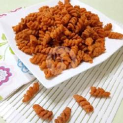 Makaroni Kering Spiral Balado