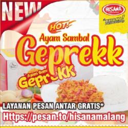 Paket Ayam Sayap Winger Sambal Geprek