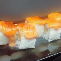 Mentai Volcano Sushi Roll