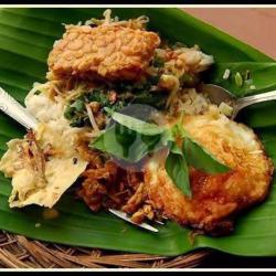 Nasi Pecel Blitar ( Telor )