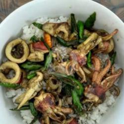 Rice Bowl Nasi Cumi Asin Sambel Hejo