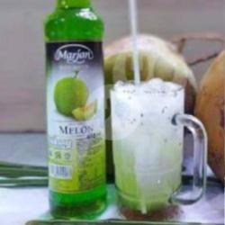 Es Kelapa Sirup Melon