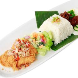 Nasi Lemak Dory Sambal Matah