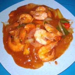 Udang Pedas Asam Manis