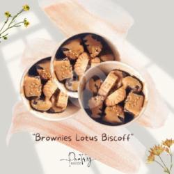 Brownies Lotus Biscoff Size 100gr