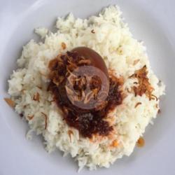 Nasi Putih Telur Ayam