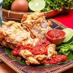 Nasi Telur Crispy Geprek