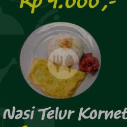 Nasi Telur Kornet