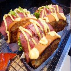 Smoked Beef Toast