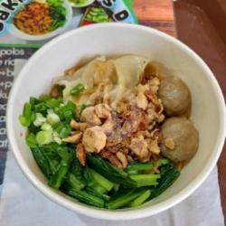 Mie Ayam Oriental Komplit (baso   Pangsit ) Yamien /asin.