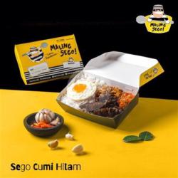 Sego Cumi Hitam   Telur