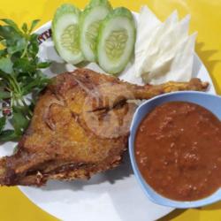 Bebek Goreng Kering Dada/paha