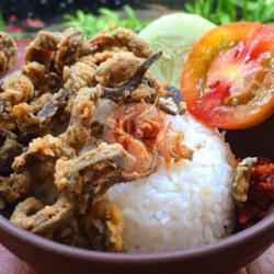 Paket Nasi   Belut Kremes