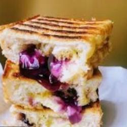 Roti Bakar Bandung Blueberry Chocolate