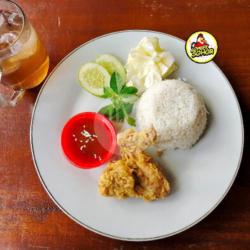 Paket Geprek Sayap Saus Blackpepper