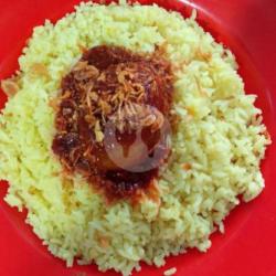 Nasi Kuning   Telur Itik