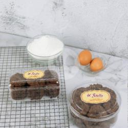 Choco Oatmeal Cookies Toples Kotak