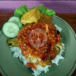 Nasi Sayap Penyet