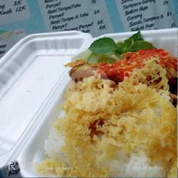 Nasi Ayam Paha Geprek Kremes