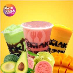 Bertiga, Makin Seru! Jus Alpukat   Jambu   Mangga (jumbo 22oz)