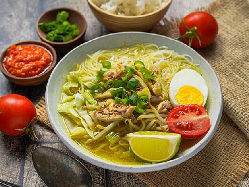 Soto Ayam Bening Aogie, Depan SDN Nagasi 3 Karawang