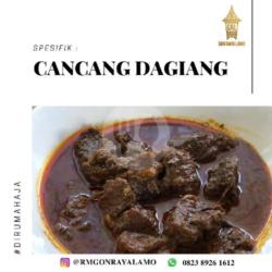 Nasi Bungkus Cancang Daging