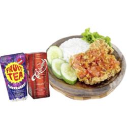 Paket Ayam Crispy Sambel Geprek