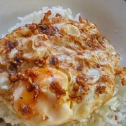 Nasi Telor Ceplok Tempe Oreg Sambel